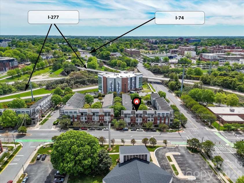 420 Mcdowell Street, Charlotte, NC 28204.  MLS# CAR4368184, YatesRealty ID 19290. 