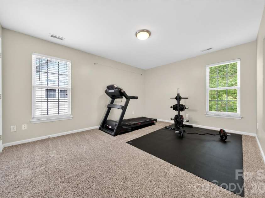 118 Easy Street, Mooresville, NC 28117.  MLS# CAR4367530, YatesRealty ID 19291. 4th Bedroom upstairs is being used as a gym space