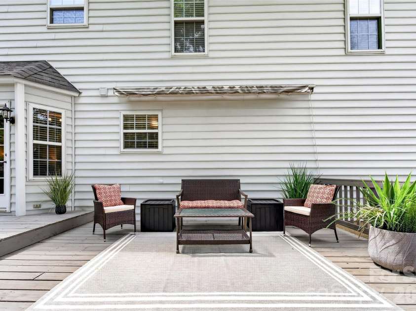 118 Easy Street, Mooresville, NC 28117.  MLS# CAR4367530, YatesRealty ID 19291. Expansive back Deck adds fabulous outdoor living!