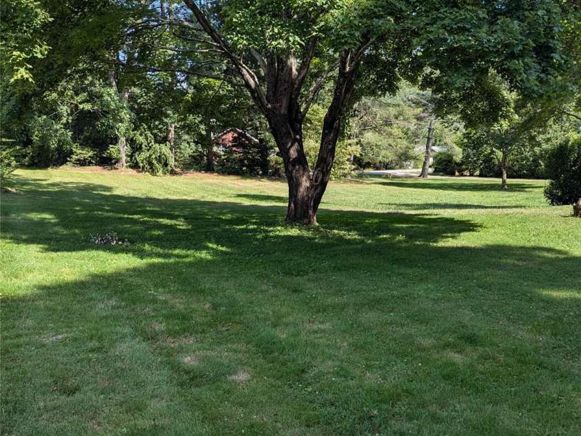 3106 Brevard Road, Hendersonville, NC 28791.  MLS# CAR4154139, YatesRealty ID 19297. Front lawn