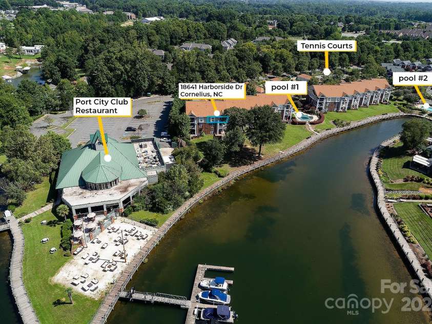 18641 Harborside Drive, Cornelius, NC 28031.  MLS# CAR4181188, YatesRealty ID 193. 