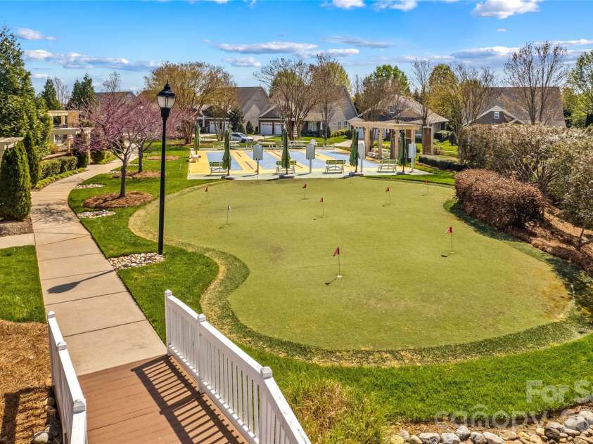 11528 Dublin Crescent Road, Cornelius, NC 28031.  MLS# CAR4364945, YatesRealty ID 19301. Putting green and shuffleboard courts
