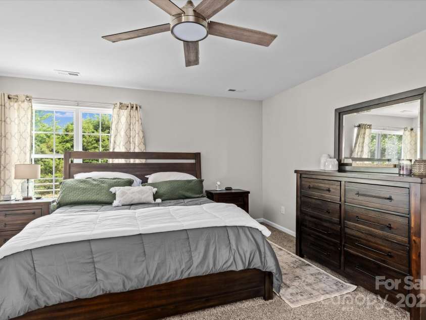 176 Pleasant Grove Lane, Mooresville, NC 28115.  MLS# CAR4259167, YatesRealty ID 19306. Priimary Bedroom