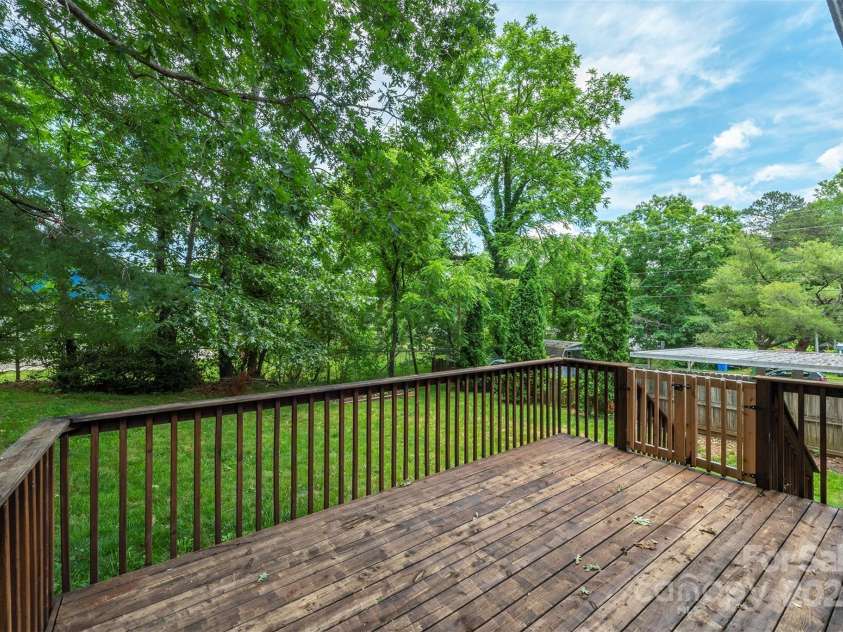 49 Jeffress Avenue, Asheville, NC 28803.  MLS# CAR4258429, YatesRealty ID 19316. Back deck