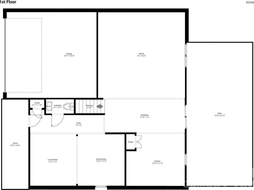 10840 Cove Point Drive, Charlotte, NC 28278.  MLS# CAR4354828, YatesRealty ID 19317. 