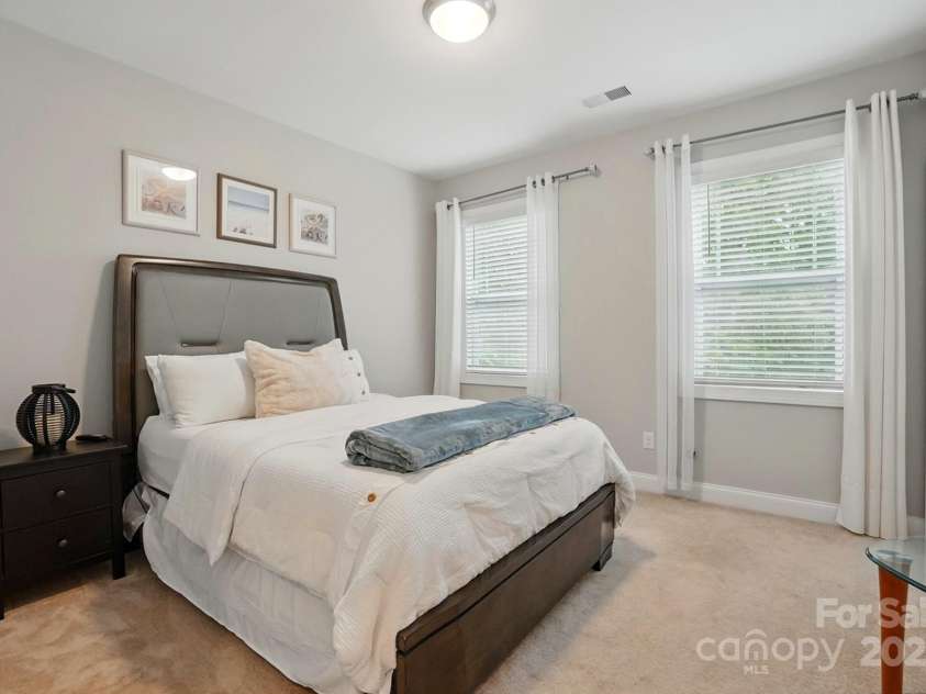 9511 Spurwig Court, Charlotte, NC 28278.  MLS# CAR4265487, YatesRealty ID 19317. Guest Bed