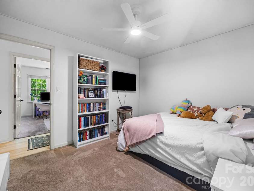 946 Mallard Drive, Rock Hill, SC 29732.  MLS# CAR4376526, YatesRealty ID 19323. Bedroom with Ceiling Fan 