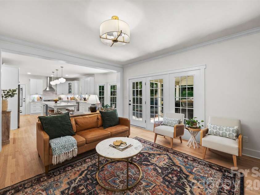 946 Mallard Drive, Rock Hill, SC 29732.  MLS# CAR4376526, YatesRealty ID 19323. View living room to kitchen