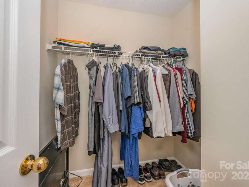 8119 Tremaine Court, Charlotte, NC 28227.  MLS# CAR4270683, YatesRealty ID 19328. Bedroom Closet