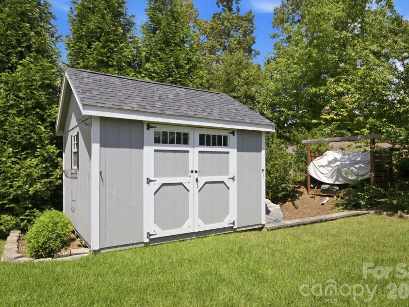 7223 Old Valley Way, Harrisburg, NC 28075.  MLS# CAR4378364, YatesRealty ID 19342. Shed with electricity
