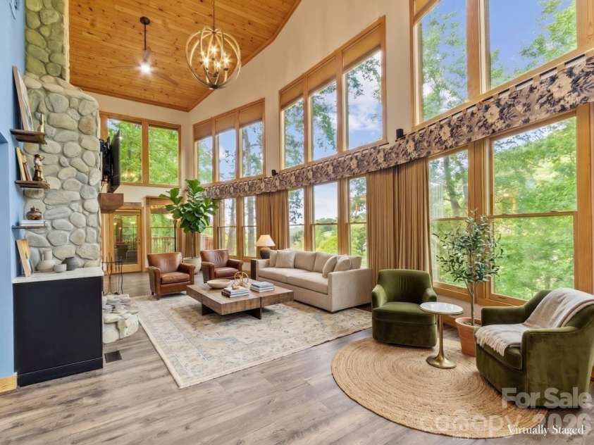 52 Mountain Park Drive, Mars Hill, NC 28754.  MLS# CAR4378084, YatesRealty ID 19344. Virtually Staged