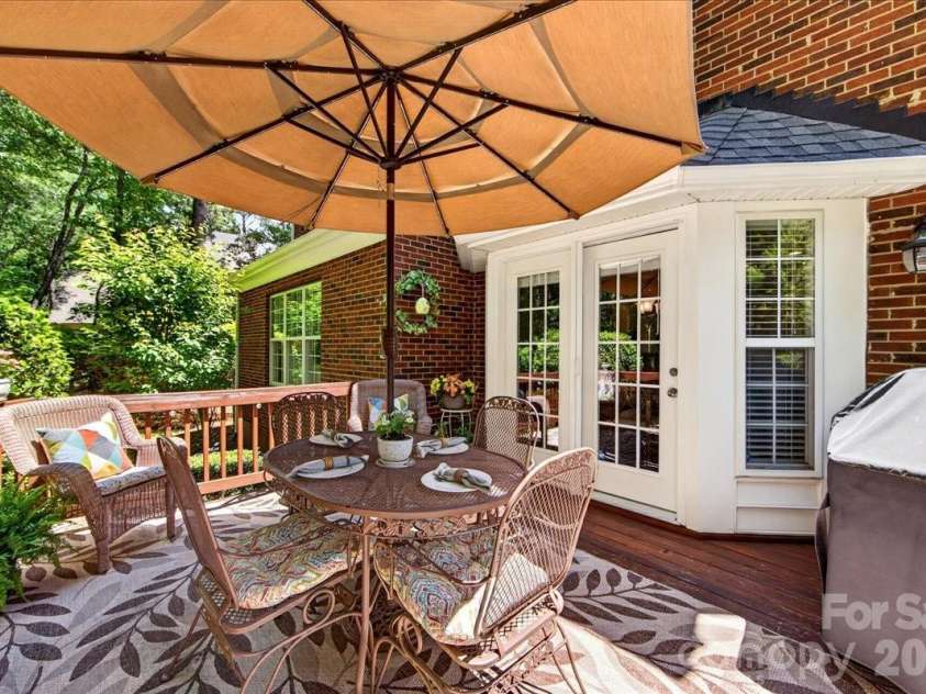 4365 Enchantment Cove Lane, Charlotte, NC 28216.  MLS# CAR4374715, YatesRealty ID 19356. Back Deck