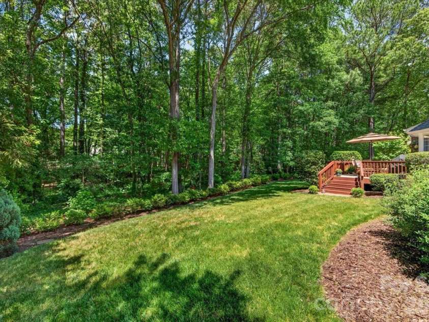4365 Enchantment Cove Lane, Charlotte, NC 28216.  MLS# CAR4374715, YatesRealty ID 19356. Private Backyard