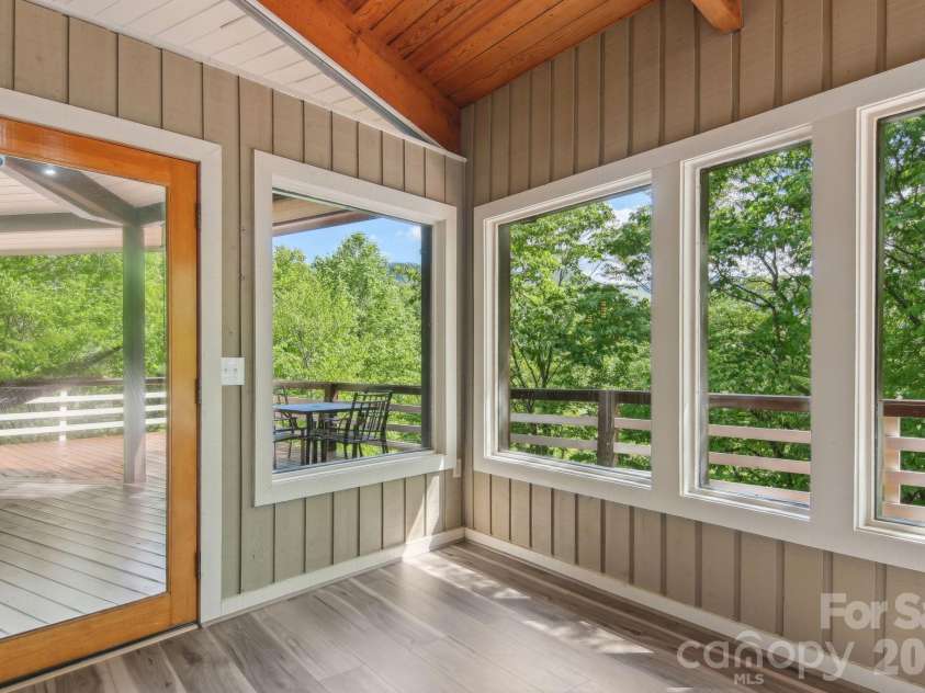 295 Dills Road, Bryson City, NC 28713.  MLS# CAR4373473, YatesRealty ID 19361. Covered and enclosed areas to round out the spaces