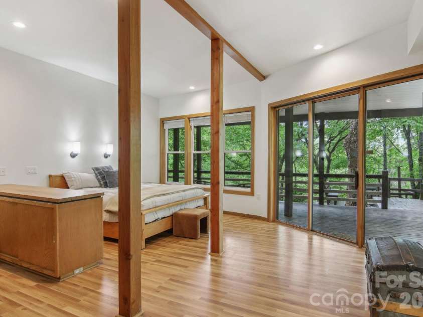 295 Dills Road, Bryson City, NC 28713.  MLS# CAR4373473, YatesRealty ID 19361. First bedroom suite on lower level