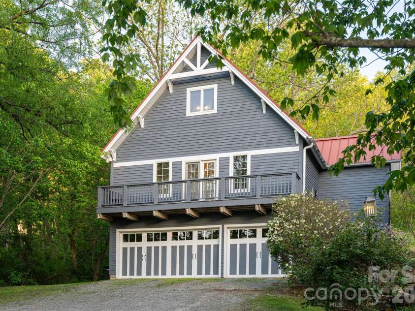 10 and 12 Dogwood Hills Lane, Weaverville, NC 28787.  MLS# CAR4374354, YatesRealty ID 19362. Garage and Guest House