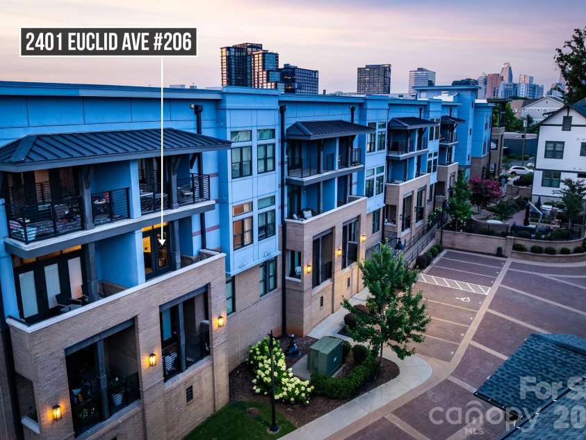2401 Euclid Avenue, Charlotte, NC 28203.  MLS# CAR4399147, YatesRealty ID 19364. 
