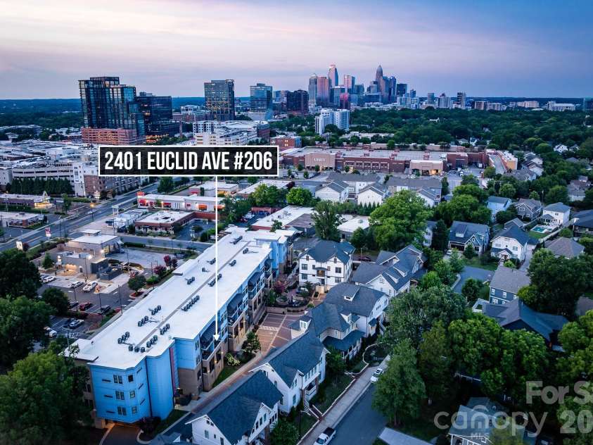 2401 Euclid Avenue, Charlotte, NC 28203.  MLS# CAR4399147, YatesRealty ID 19364. 