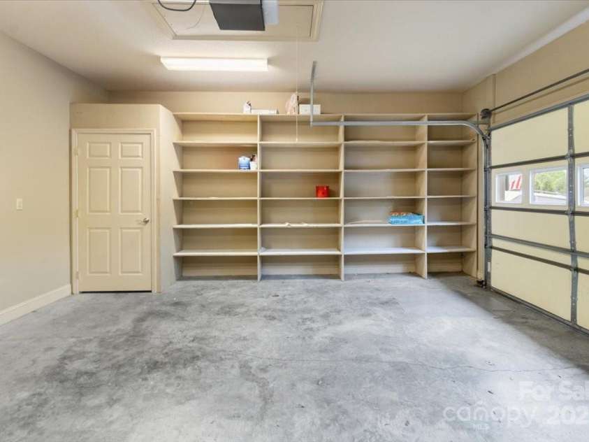 452 Kyfields None, Weaverville, NC 28787.  MLS# CAR4255494, YatesRealty ID 19368. Storage Shelves/Closet in Garage