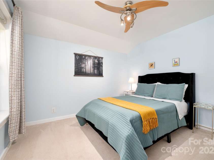 492 Paint Fork Road, Barnardsville, NC 28709.  MLS# CAR4239346, YatesRealty ID 19369. Guest Bedroom 1