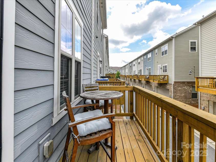 1132 Whitby Moore Street, Charlotte, NC 28273.  MLS# CAR4268789, YatesRealty ID 19378. Balcony View