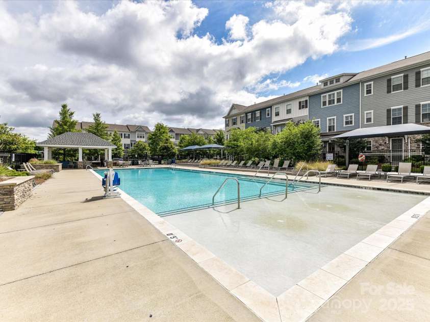 1132 Whitby Moore Street, Charlotte, NC 28273.  MLS# CAR4268789, YatesRealty ID 19378. Community Pool w/tanning ledge