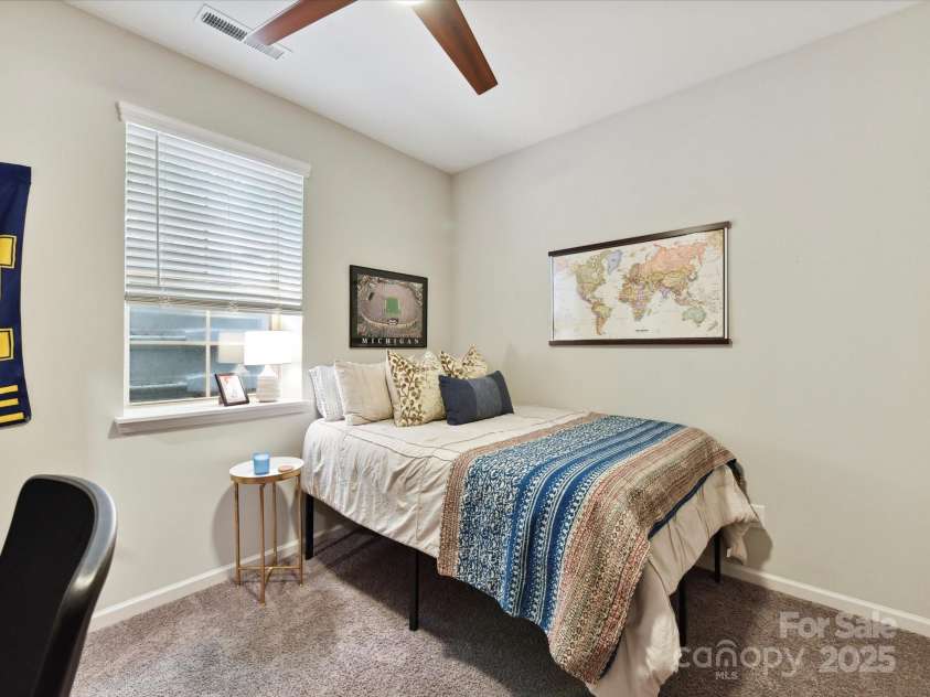 1132 Whitby Moore Street, Charlotte, NC 28273.  MLS# CAR4268789, YatesRealty ID 19378. Lower Level Bedroom