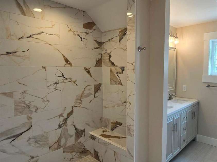 316 Hill Street, Gastonia, NC 28052.  MLS# CAR4321083, YatesRealty ID 1938. Primary bathroom