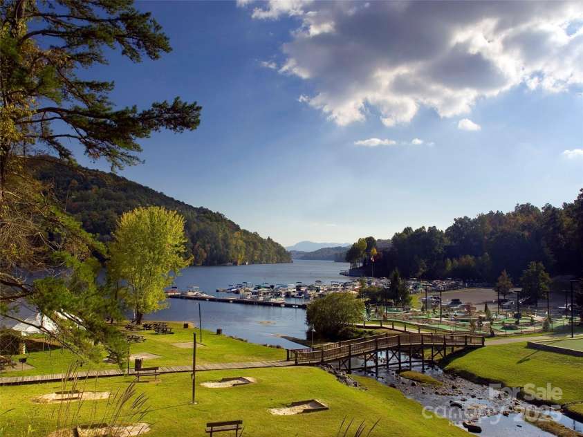 158 Stonecrest Court, Lake Lure, NC 28746.  MLS# CAR4230404, YatesRealty ID 19391. Rumbling Bald stock photo