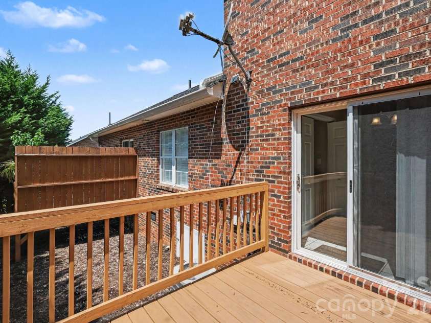 2240 15th Avenue, Hickory, NC 28601.  MLS# CAR4416073, YatesRealty ID 19404. Back Deck
