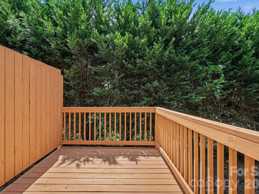2240 15th Avenue, Hickory, NC 28601.  MLS# CAR4416073, YatesRealty ID 19404. Back Deck
