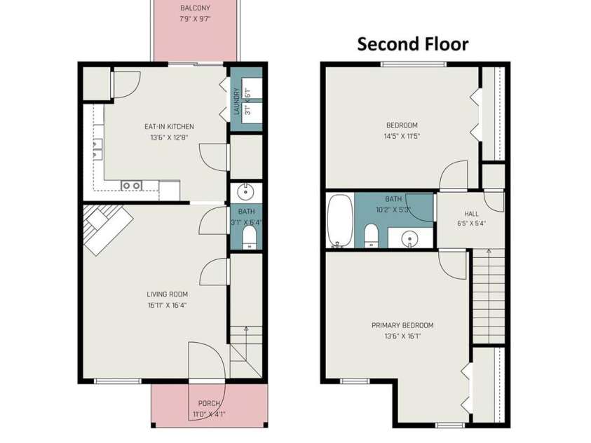 2240 15th Avenue, Hickory, NC 28601.  MLS# CAR4416073, YatesRealty ID 19404. Floor Plan