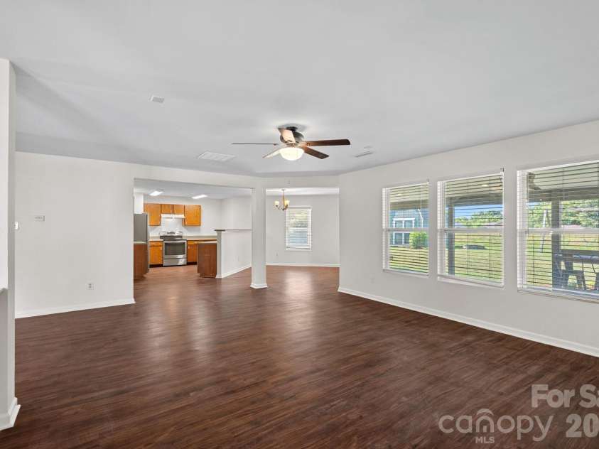 1918 Leesburg Drive, Clover, SC 29710.  MLS# CAR4376796, YatesRealty ID 19409. Living room.