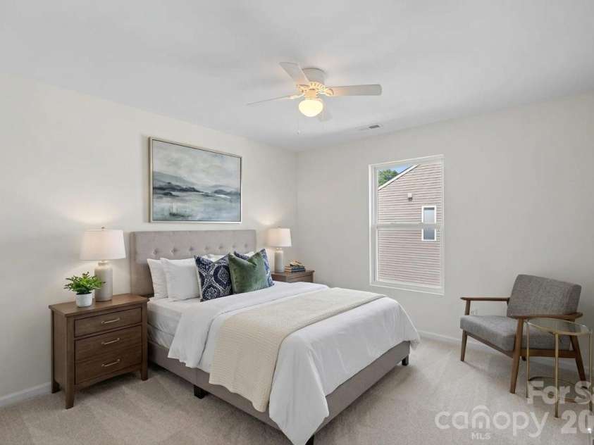 1918 Leesburg Drive, Clover, SC 29710.  MLS# CAR4376796, YatesRealty ID 19409. Virtually staged Bedroom 3 upstairs