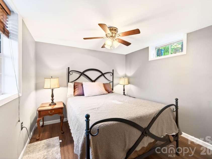 126 Maney Avenue, Asheville, NC 28804.  MLS# CAR4377780, YatesRealty ID 19416. Basement bedroom 2