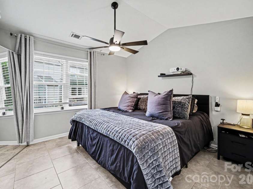 5909 Cougar Lane, Charlotte, NC 28269.  MLS# CAR4376540, YatesRealty ID 19418. Primary Bedroom