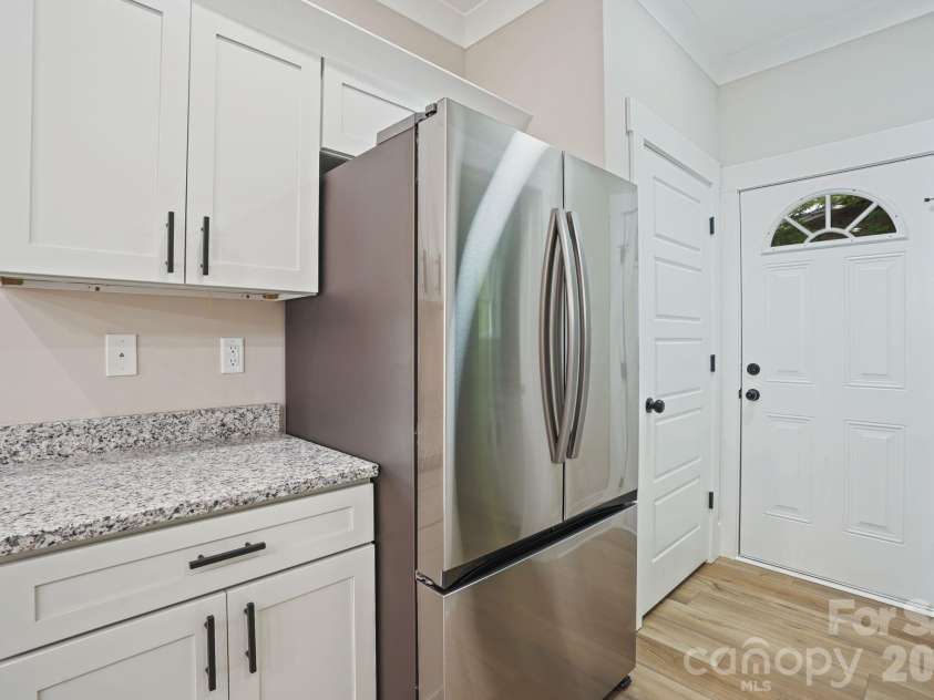 319 Grice Street, Shelby, NC 28150.  MLS# CAR4377750, YatesRealty ID 19419. Kitchen/Side Door