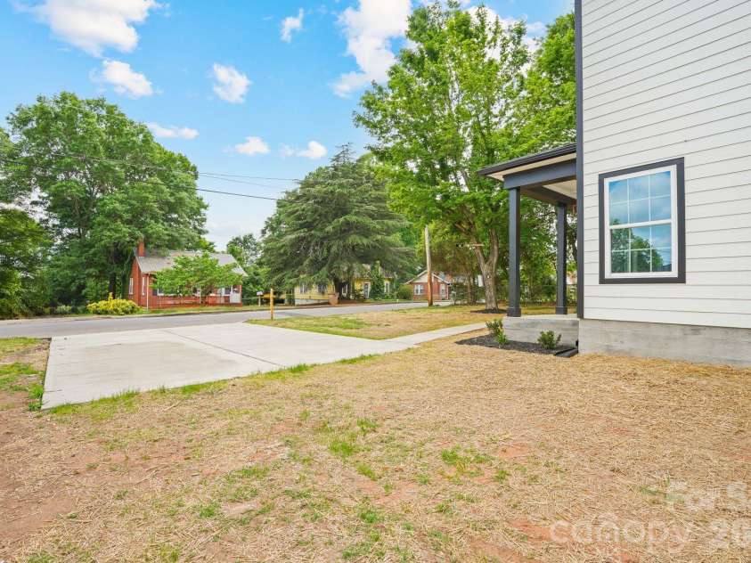 319 Grice Street, Shelby, NC 28150.  MLS# CAR4377750, YatesRealty ID 19419. Left Side of House 