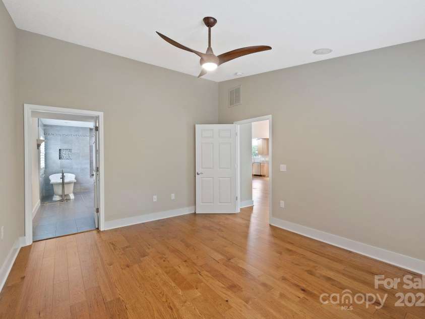 50 Beekeeper Trail, Swannanoa, NC 28778.  MLS# CAR4268124, YatesRealty ID 19420. Primary Bedroom Main Level