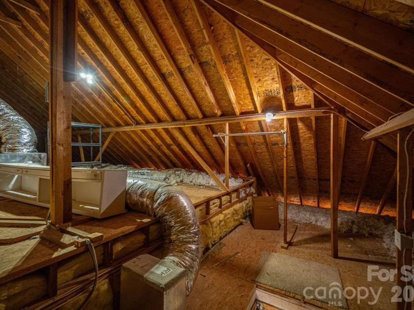 122 Maple View Drive, Troutman, NC 28166.  MLS# CAR4378569, YatesRealty ID 19426. Attic