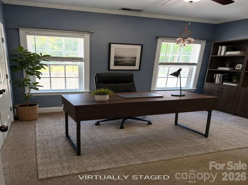 122 Maple View Drive, Troutman, NC 28166.  MLS# CAR4378569, YatesRealty ID 19426. Virtually staged