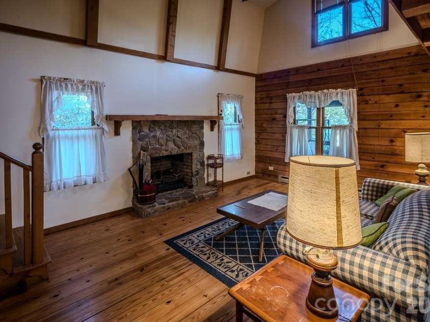 86 Hickory Lane, Newland, NC 28657.  MLS# CAR4378825, YatesRealty ID 19439. Vaulted ceilings