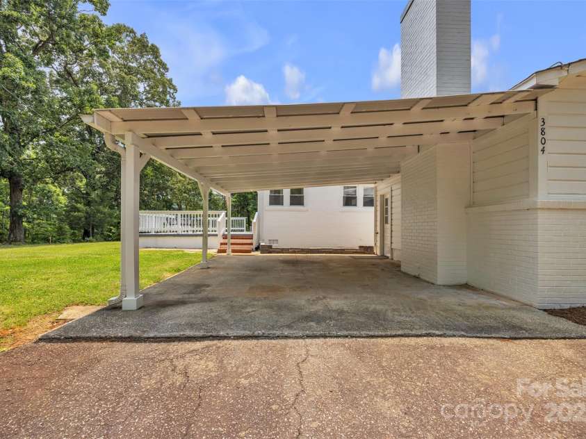 3804 Lippard Lane, Valdese, NC 28690.  MLS# CAR4266483, YatesRealty ID 19444. Carport