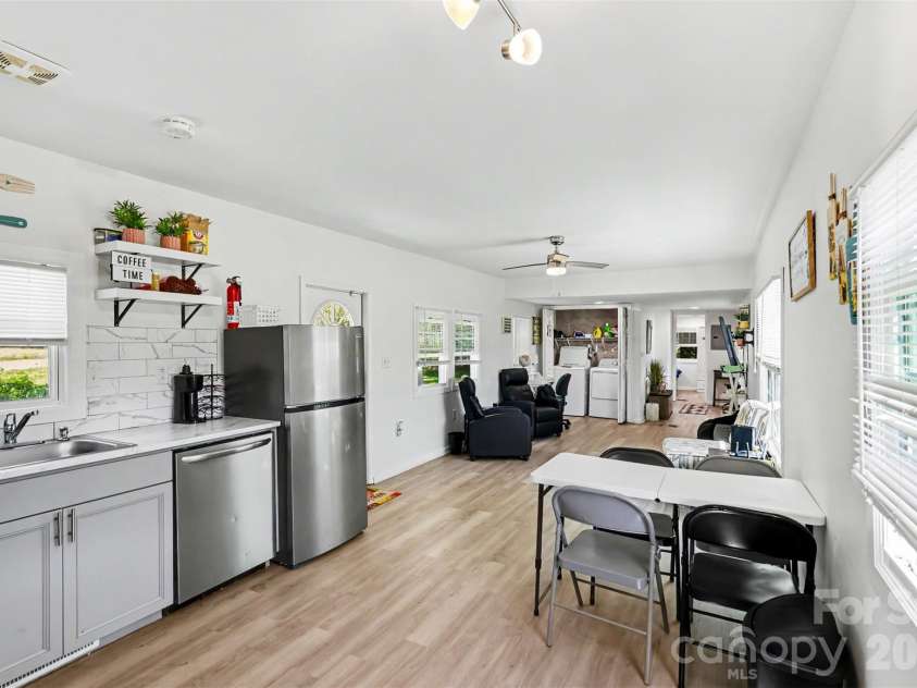 9937 Harwood Lane, Charlotte, NC 28214.  MLS# CAR4378200, YatesRealty ID 19445. View from backdoor