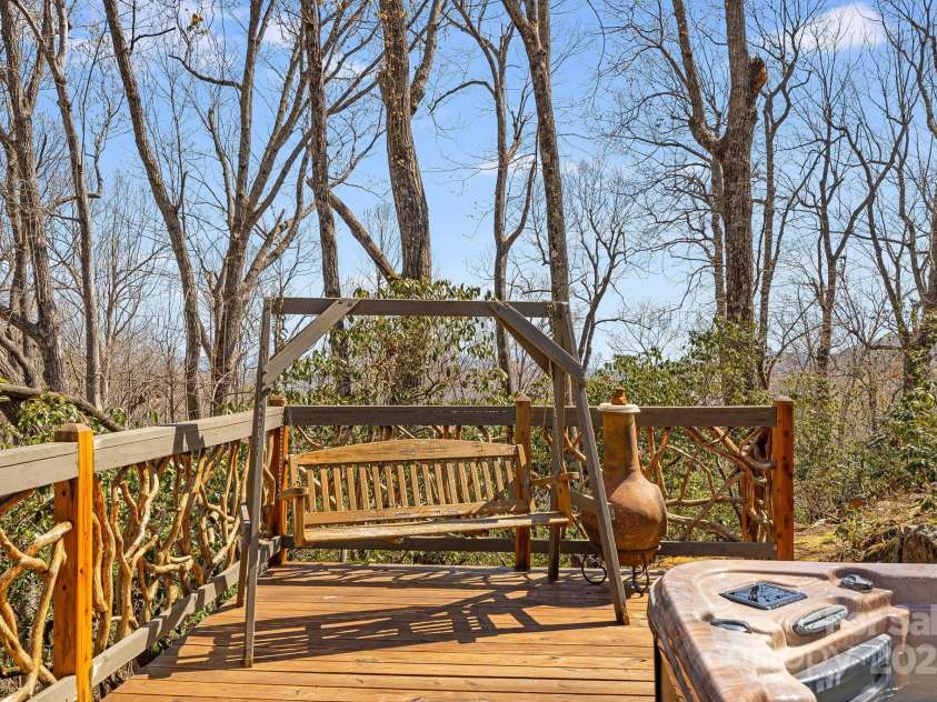 650 Faircrest Lane, Penrose, NC 28766.  MLS# CAR4242109, YatesRealty ID 19454. Swing