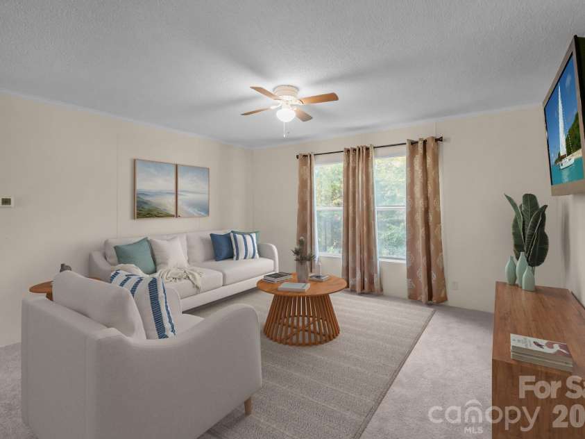 728 Preston Brooks Drive, Catawba, SC 29704.  MLS# CAR4379134, YatesRealty ID 19458. Living Room - Virtually Staged