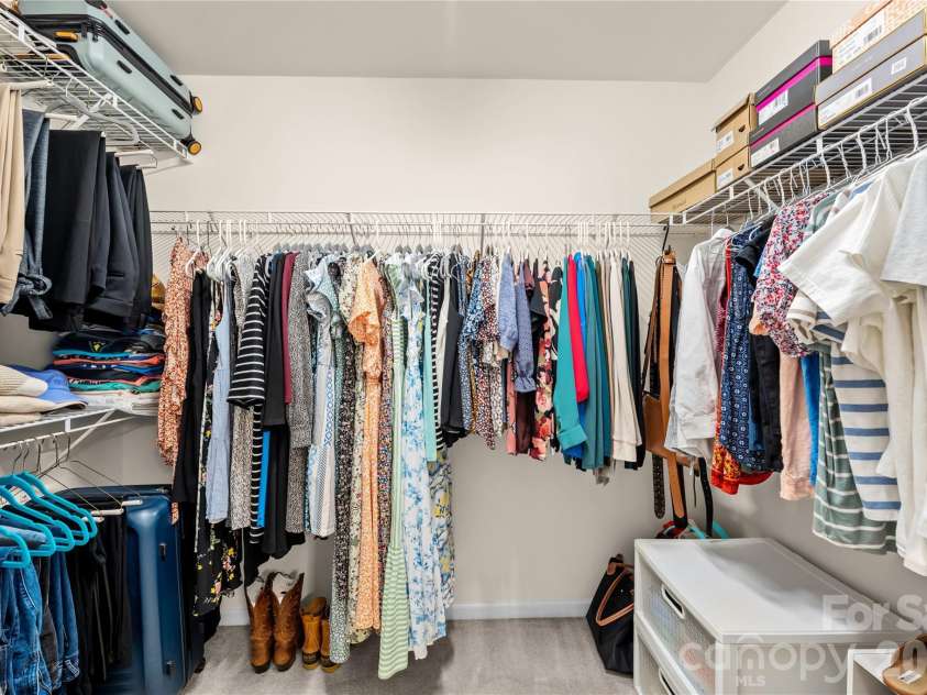 11229 Palomar Mountain Drive, Charlotte, NC 28278.  MLS# CAR4379224, YatesRealty ID 19463. Master Walk-In Closet #1