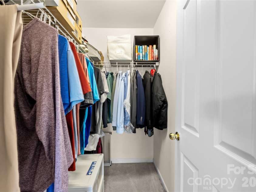 11229 Palomar Mountain Drive, Charlotte, NC 28278.  MLS# CAR4379224, YatesRealty ID 19463. Master Walk-In Closet #2