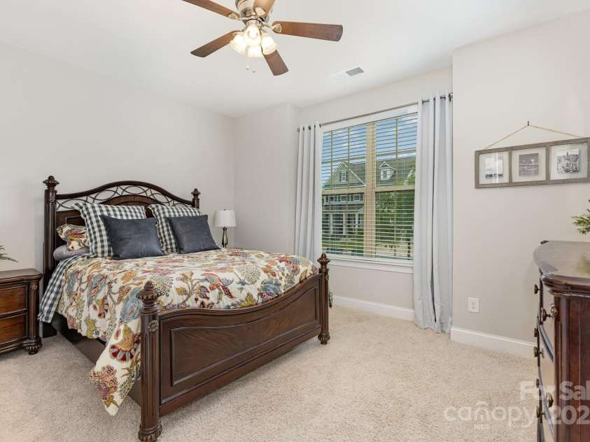 14228 Twin Eagles Lane, Charlotte, NC 28278.  MLS# CAR4260102, YatesRealty ID 19467. Guest room main level