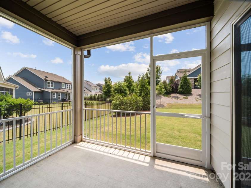 1287 Fishing Creek Road, Lake Wylie, SC 29710.  MLS# CAR4251837, YatesRealty ID 19468. Covered back porch